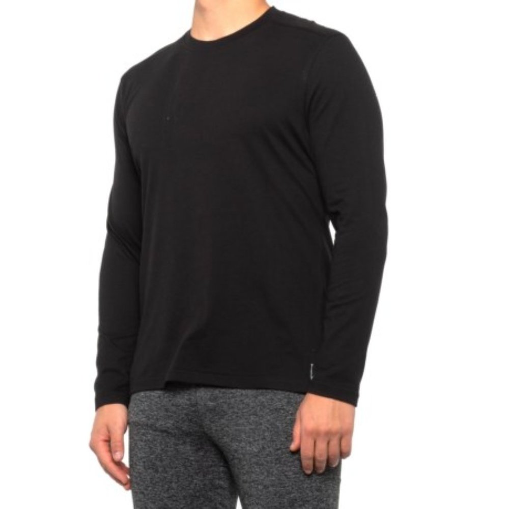 CVC T-Shirt - Long Sleeve (for Men) - BLACK (L )